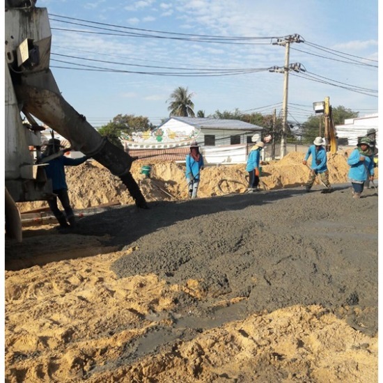 Get Poured Concrete, Pathum Thani Get Poured Concrete  Pathum Thani  Get cheap concrete pouring 