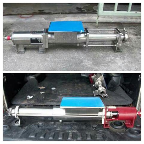 เครื่องสูบแบบ Screw Mono Pump เครื่องกรองน้ำอุตสาหกรรม 