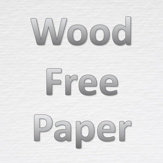 Wood Free Paper Wood Free Paper 