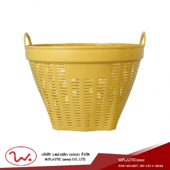 ขายส่ง เข่งผลไม้พลาสติกใบใหญ่ - บริษัท ว.พลาสติก (2002) จำกัด - ตะกร้าผลไม้ ตะกร้าผลไม้หูเหล็ก ลังพลาสติก ลังผลไม้ ลังผลไม้หูเหล็ก เข่งผลไม้ เข่งพลาสติก โรงงานผลิตเข่งพลาสติก ถังปูน บุ้งกี๋ 