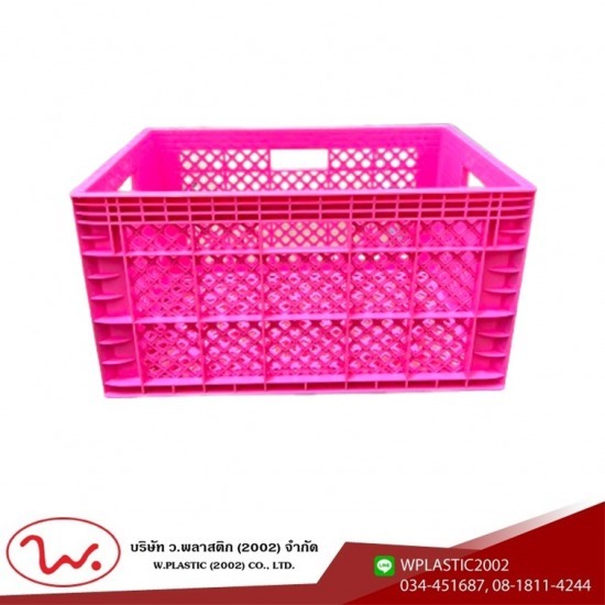 ลังโปร่งพลาสติก ฟู้ดเกรด - บริษัท ว.พลาสติก (2002) จำกัด - ลังโปร่งพลาสติก ฟู้ดเกรด 