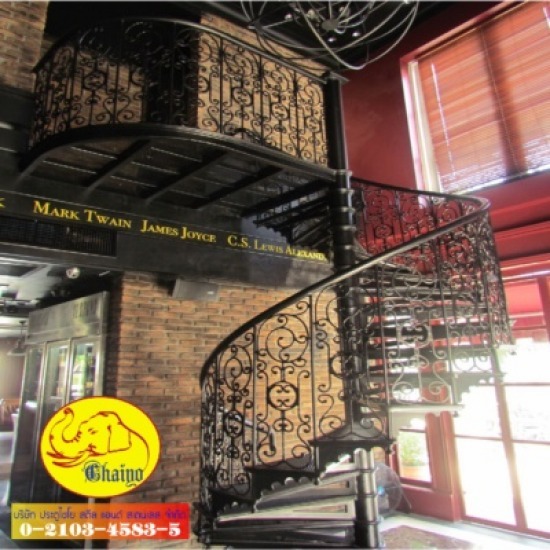 โรงงานผลิตติดตั้ง เหล็กดัดอิตาลี-ประตูไชโย - ราวบันไดเหล็กอิตาลี