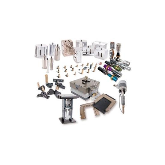 อะไหล่สำหรับเครื่องเชื่อมอัลต้าโซนิค ฮอร์น (Horn)    ฟิกเจอร์ (Fixture)   สายเคเบิ้ล (cable)    สกรู (Screw)   แคลมป์(Clamp)   แหวน(Ring) 