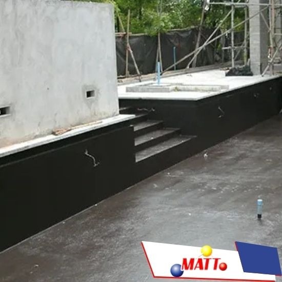 ติดตั้งกันซึมสระว่ายน้ำ