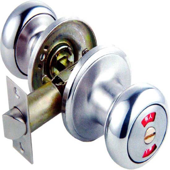 กุญแจลูกบิด แสตนเลส WORLD-Door Lock Stainless WORLD ตลับเมตร  เทปวัด  กุญแจ  ลูกบิด  กลอนประตู  คันผลักประตูหนีไฟ  ตาแมว  ลูกบิดสแตนเลส  บานพับ 