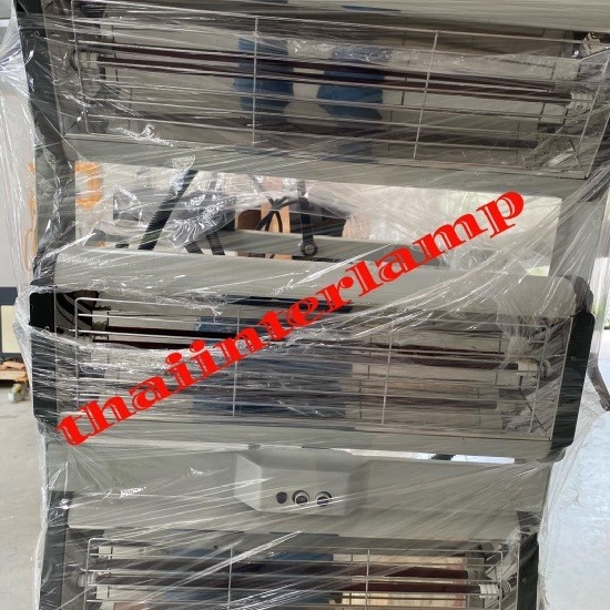 โคมฆ่าเชื้อuvcแบบโมบายเคลื่อนที่พร้อมคอลโทรล 40Wx2 lamps