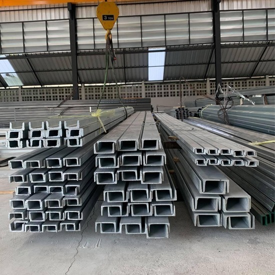 เหล็กรางน้ำชุลกัลวาไนซ์ HDG ระยอง ชลบุรี บ่อวิน ปลวกแดง เหล็กรางนำ้ชุบกัลวาไนซ์ 