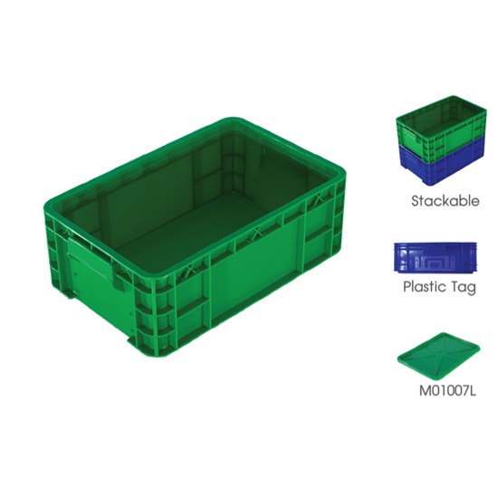 ลังพลาสติกทึบ คอนเทนเนอร์  คอนเทนเนอร์พลาสติก  plastic container  solid crates  ลัง  ลังพลาสติก 