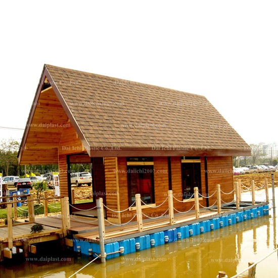 Receive floating house rafts. Receive floating house rafts. 