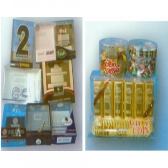 Get a plastic package. Get a plastic package. 