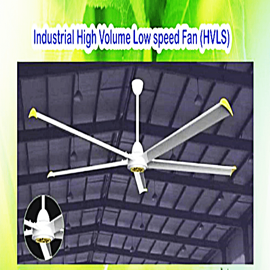 พัดลมยักษ์HVLS จำหน่ายพัดลมเพดานขนาดใหญ่HVLS 