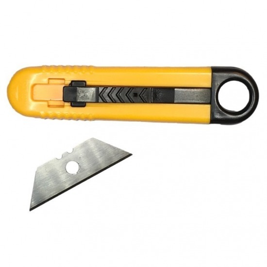 คัตเตอร์เซฟตี้ มีดเซฟตี้แบบสปริง ด้ามพลาสติก DDH-944 คัตเตอร์เซฟตี้แบบสปริง 