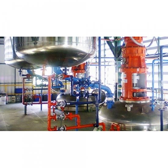 งานเดินท่อโรงงาน ชาร์เตอร์ (ประเทศไทย) - งานเดินท่อพร้อมติดตั้งถัง