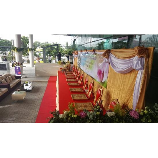 บริการชุดเวที สแตนด์ ประกอบพิธี บริการชุดเวที สแตนด์  รามอินทรา  คู้บอน  วัชรพล 