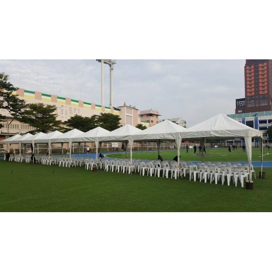 เต็นท์ทรงปิระมิดสีขาว ขนาด 3 X 3 เต็นท์ทรงปิระมิดสีขาว ขนาด 3 x 3  รามอินทรา 