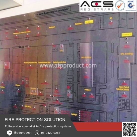 ออกแบบติดตั้งระบบดับเพลิง แอดวานซ์ เทค โพรดักท์ - ออกแบบติดตั้งระบบสัญญาณแจ้งเหตุเพลิงไหม้ (Fire alarm syste...