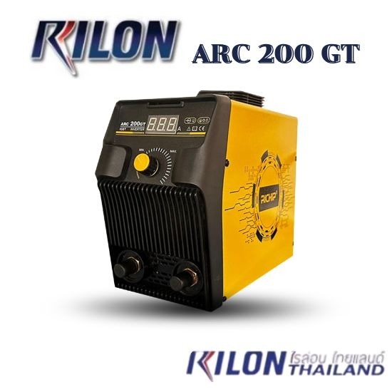 เครื่องเชื่อมไฟฟ้าแบบพกพา ARC 200 GT  ตู้เชื่อมไฟฟ้า Rilon ARC 200GT  ตู้เชื่อมไฟฟ้า Rilon  ตู้เชื่อมไฟฟ้า นนทบุรี 