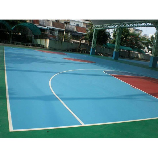 เคลือบพื้นสนามกีฬา บริษัทรับเหมาทำพื้น  งานพื้น  งานขัดพื้น  งานเคลือบสีพื้น  เคลือบแข็งพื้น  งานตกแต่งพื้น  งานซ่อมปรับปรุงพื้นผิวคอนกรีตชำรุด  งานแก้ปัญหาดาดฟ้าและพื้นรั่วซึม  ทำกันซึมดาดฟ้า  ช่างทำพื้น  ช่างเคลือบพื้น  ช่างขัดพื้น  ช่างซ่อมพื้น 