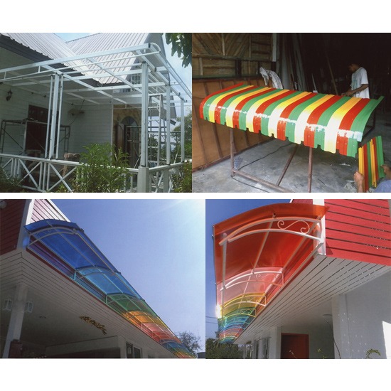 กันสาด กันสาด   ประตู   เหล็กดัด   มุ้งลวด   วงกบอลูมิเนียม   กระจก   อลูมิเนียม 