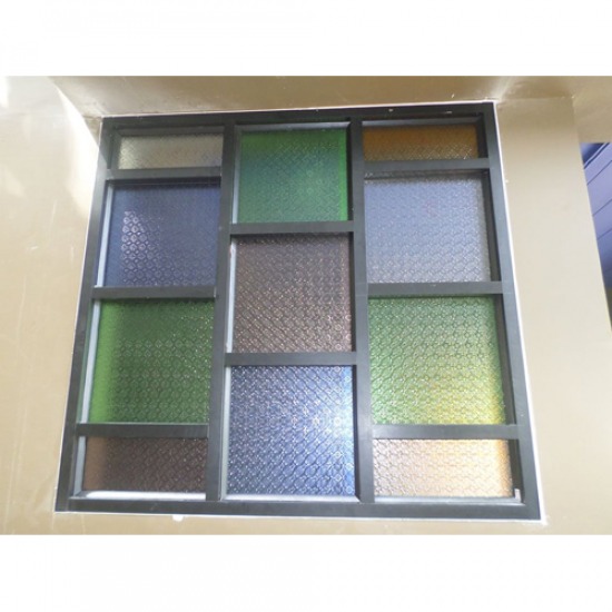 กระจกสี กระจก  กระจกโบราณ  กระจกสี 