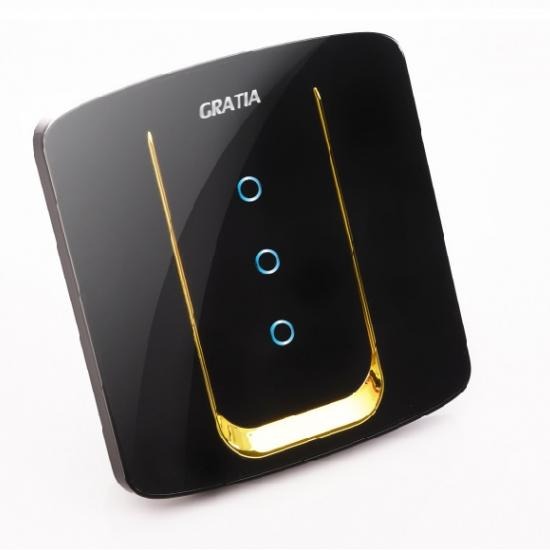 Gratia Top Series Black & White อุปกรณ์ไฟฟ้า  สวิตซ์ไฟฟ้า  สวิตซ์ไฟฟ้าระบบสัมผัส 