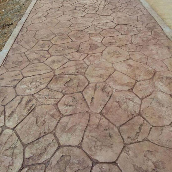 พื้นคอนกรีตพิมพ์ลาย พื้นคอนกรีตพิมพ์ลาย 