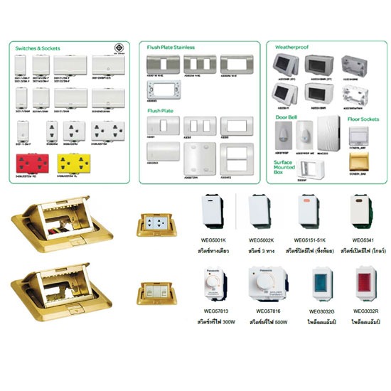 Switch & Receptacle