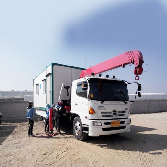 รถบรรทุกติดเครน