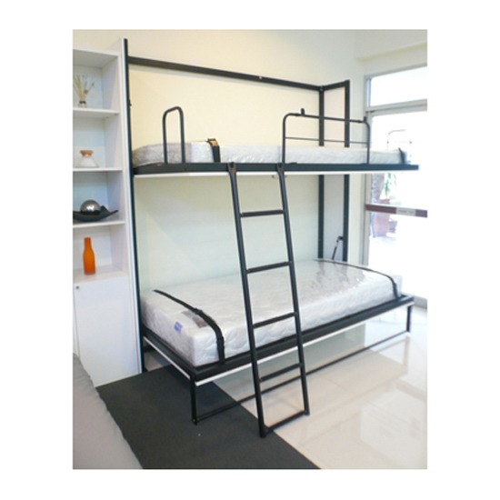เตียงพับ2ชั้น&รุ่นประหยัด/Bunkbed & Standardbed / Bunk bed เตียงผนัง 2 ชั้น