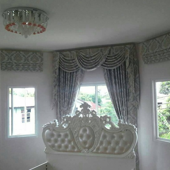 ปริ๊นเซส ดีไซน์ รับออกแบบตัดเย็บและติดตั้งผ้าม่าน   ม่านปรับแสง   ม่านม้วน 