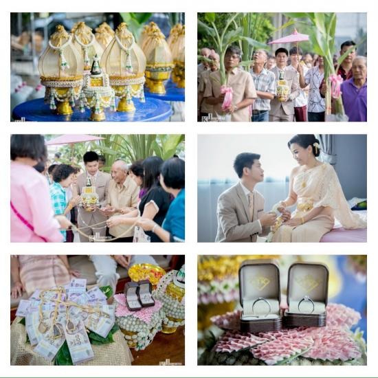 งานแต่งงาน พิธีไทย จัดดอกไม้ ช่อดอกไม้ แจกันดอกไม้ งานแต่งงาน  พิธีไทย 