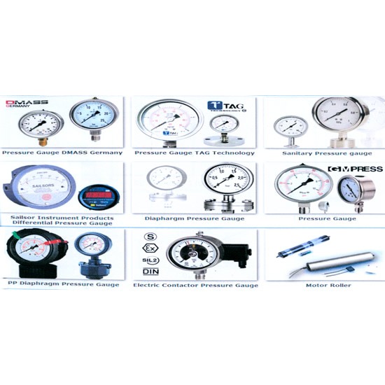 Pressure Gauge Pressure Gauge  อุปกรณ์วัดแรงดัน  เกจวัดความดัน 