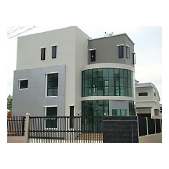 ติดตั้งแผ่นอลูมิเนียมคอมโพสิต