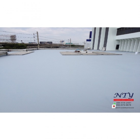 รับติดตั้งระบบสีพื้น กันซึมดาดฟ้า รับติดตั้งระบบสีพื้น กันซึมดาดฟ้า  กันซึม  งานพื้นกันซึม 