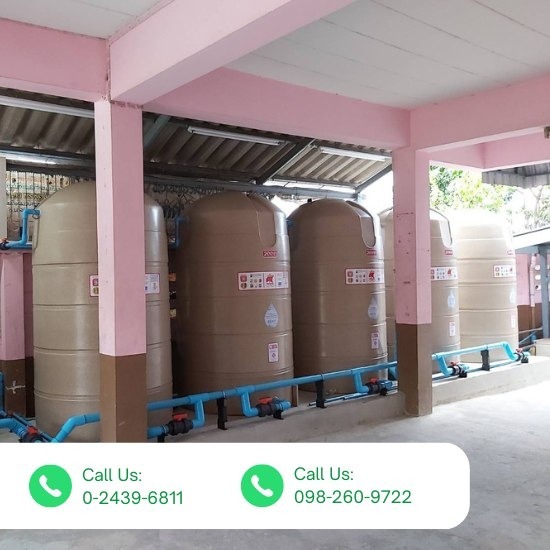 ติดตั้งถังเก็บน้ำบนดินและปั๊มน้ำ ติดตั้งถังเก็บน้ำบนดินและปั๊มน้ำ 
