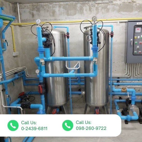 ติดตั้งเครื่องกรองน้ำใช้ล้างอัตโนมัติ 100% ติดตั้งเครื่องกรองน้ำใช้ล้างอัตโนมัติ 100% 