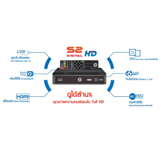 กล่องรับสัญญาณ กล้องวงจรปิด  จานดาวเทียม  แอร์  กล่องรับสัญญาณ 