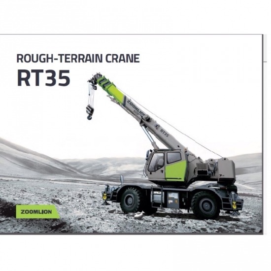 Rough-Terrain Crane 35 Tons รถเครน 4 ล้อ ขนาด 35 ตัน 