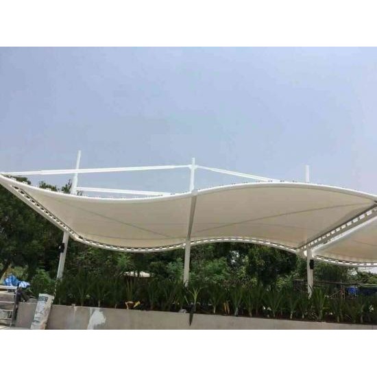 หลังคาผ้าใบแรงดึงสูง หลังคาผ้าใบแรงดึงสูง 