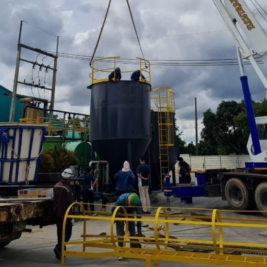 Manufacture of steel silo tanks Manufacture of steel silo tanks 