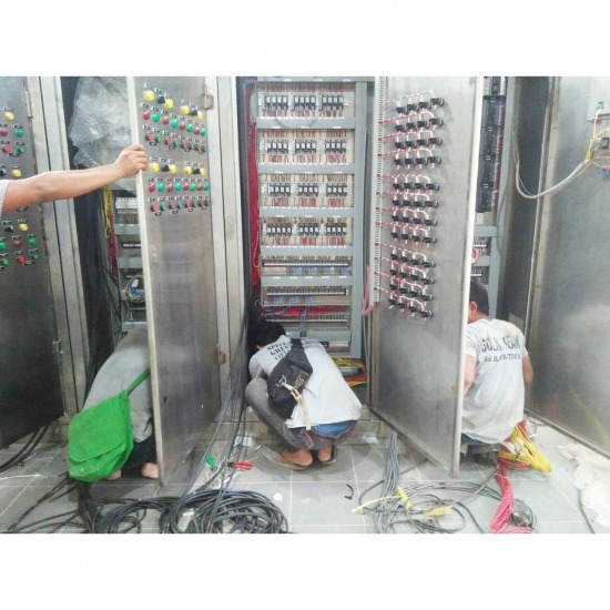 Install the pump control panel in Phuket. Install the pump control panel in Phuket. 
