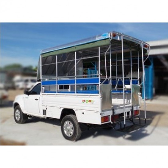 อู่ต่อตัวถังรถยนต์ หนองจอก อู่ต่อตัวถังรถยนต์  รถกระบะติดตั้งตู้ห้องเย็น  รถกระบะ  อลูมิเนียมตู้ทึบ 