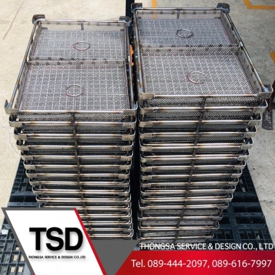 ผู้ผลิต jig.basket-ทองสา เซอร์วิส แอนด์ ดีไซน์  - ผู้ผลิต Basket for heat treatment