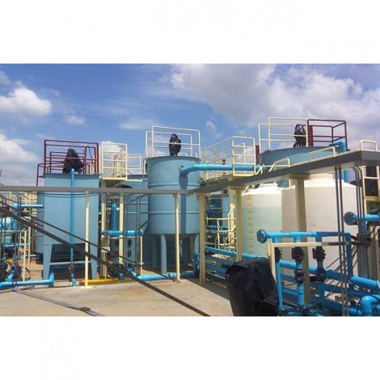Installed the factory wastewater treatment system Installed the factory wastewater treatment system 
