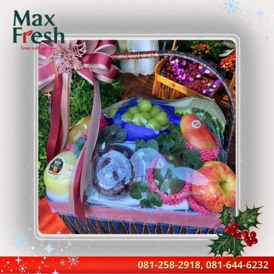 รับจัดกระเช้าผลไม้ ส่งด่วน