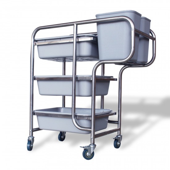 ขายส่ง รถเข็นเก็บจานรุ่นขาตรง ขายส่ง รถเข็นเก็บจานรุ่นขาตรง 