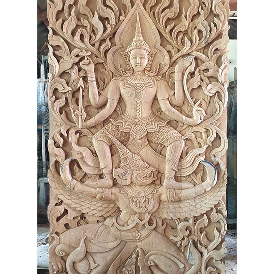 รับแกะสลักรูปนูนต่ำพระนารายณ์ทรงครุฑ รับแกะสลักรูปนูนต่ำพระนารายณ์ทรงครุฑ 