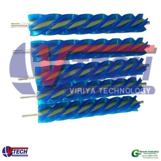 แปรงลูกกลิ้งสไปรอล อุตสาหกรรม