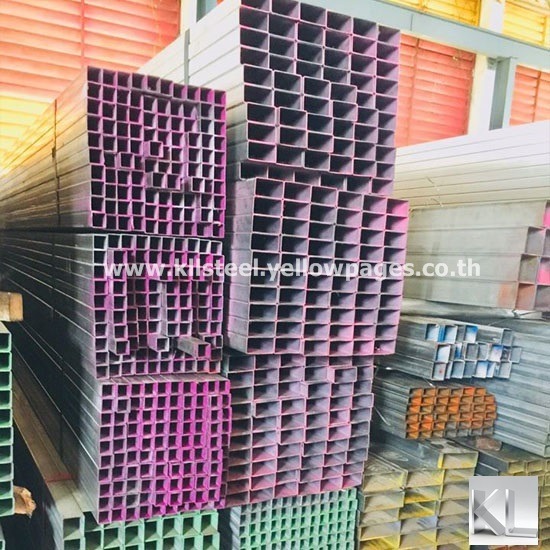 เหล็กกล่องชุบกัลวาไนซ์ ลำปาง เหล็กกล่องกัลวาไนซ์  เหล็ก  เหล็กชุบกัลวาไนซ์ 