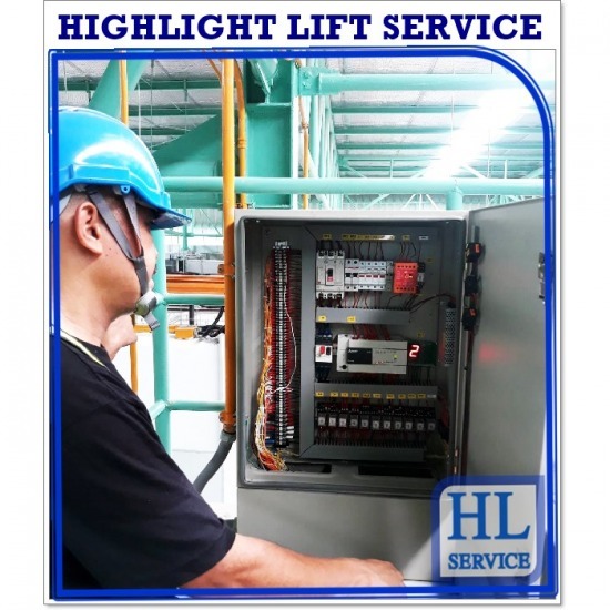 บริการซ่อมลิฟต์ - ไฮไลท์ ลิฟท์ เซอร์วิส  - เปลี่ยนแผงควบคุมปุ่มกดลิฟต์